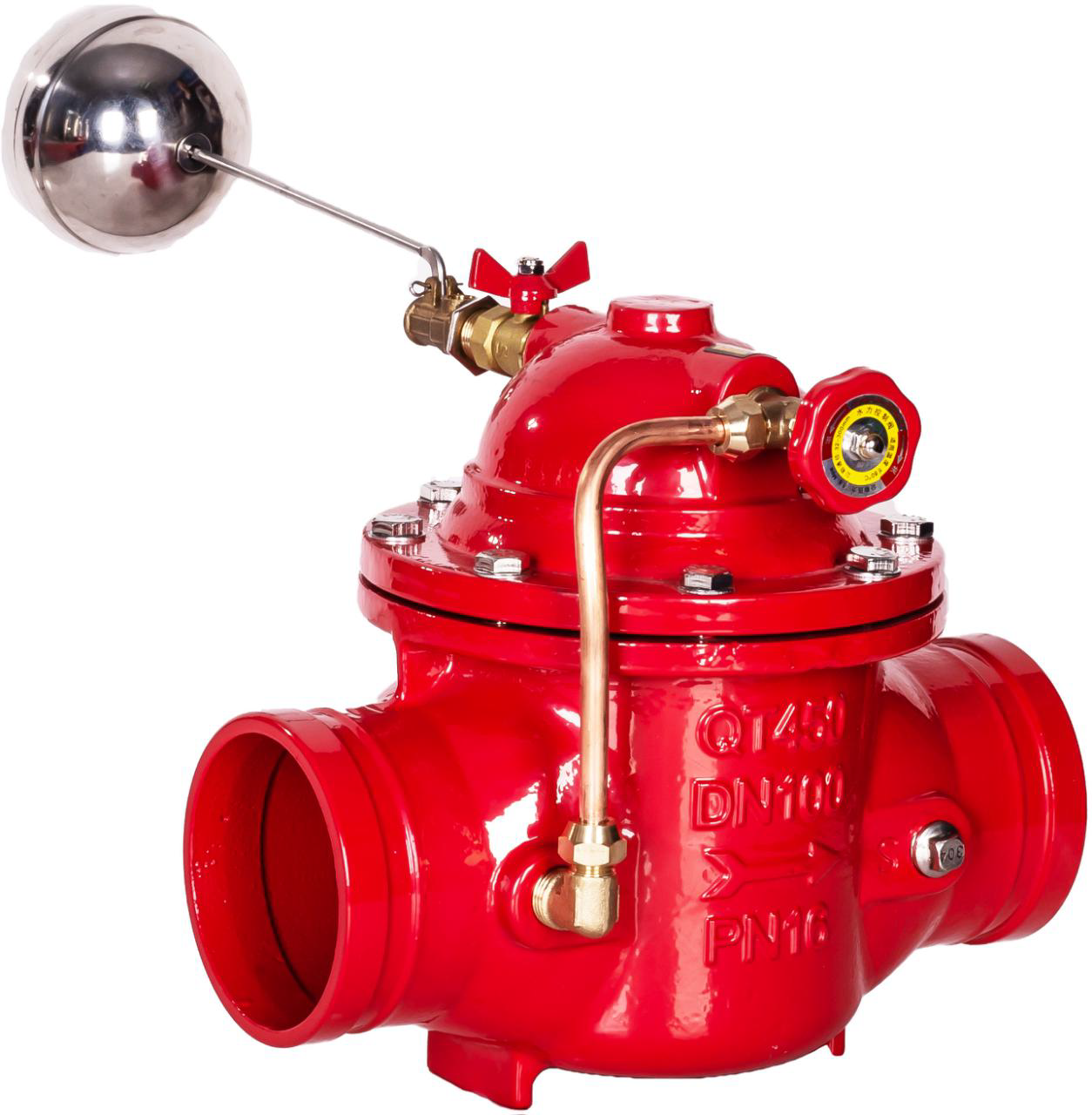 G100X 溝槽遙控浮球閥